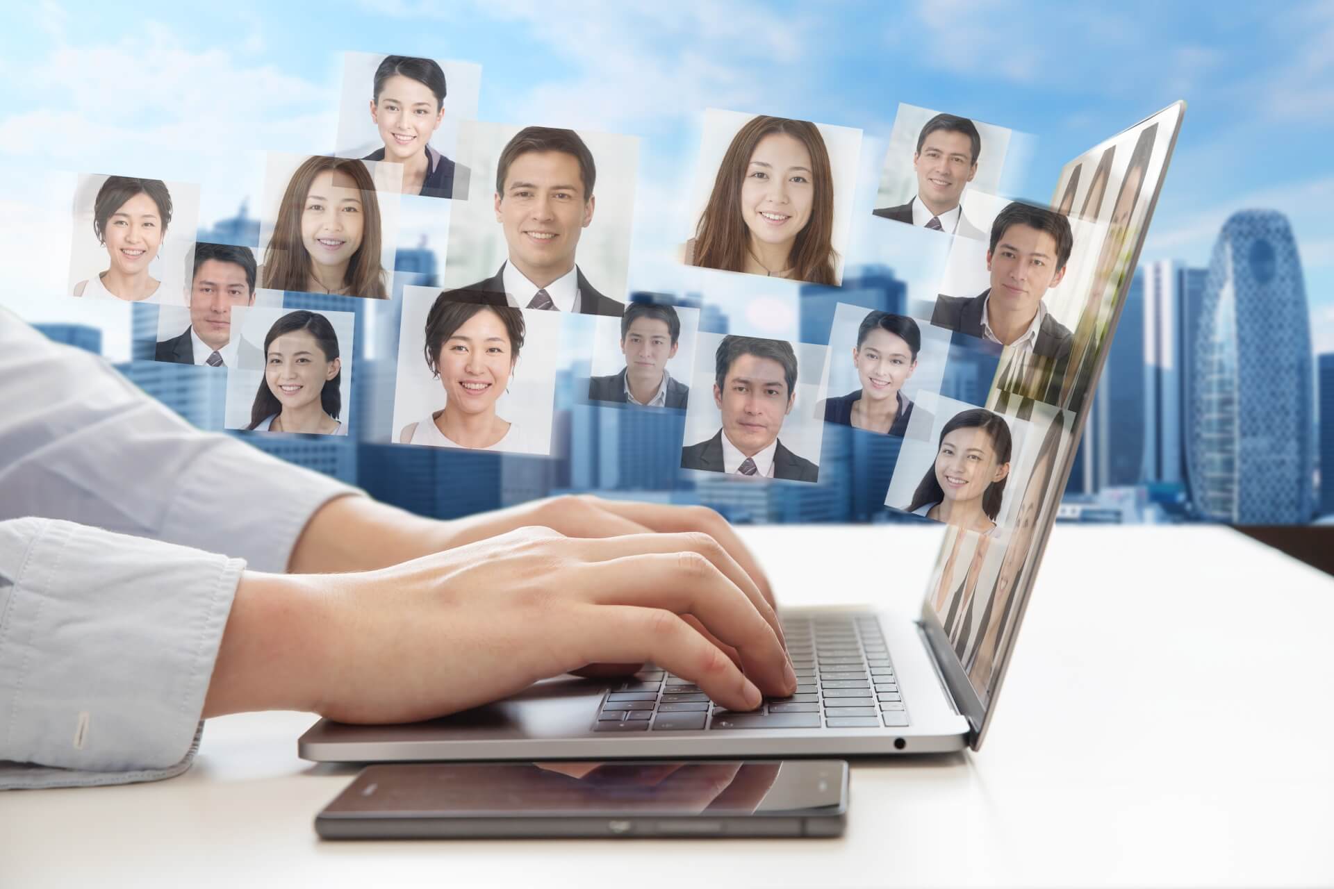 外国人を派遣で採用する際の全体の流れ